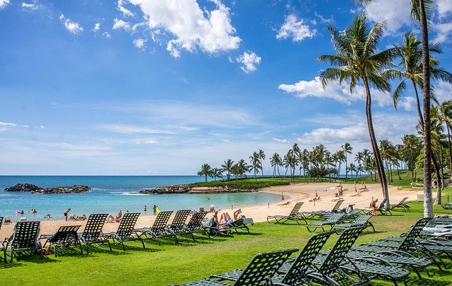 pláž Havaje